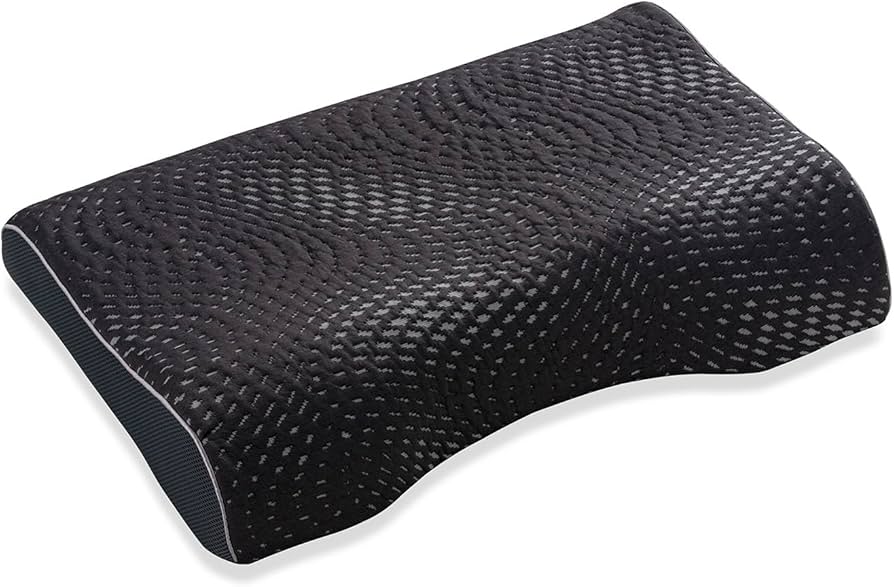 Amazon｜フランスベッド まくら ブラック 57×37cm 「LTショルダー