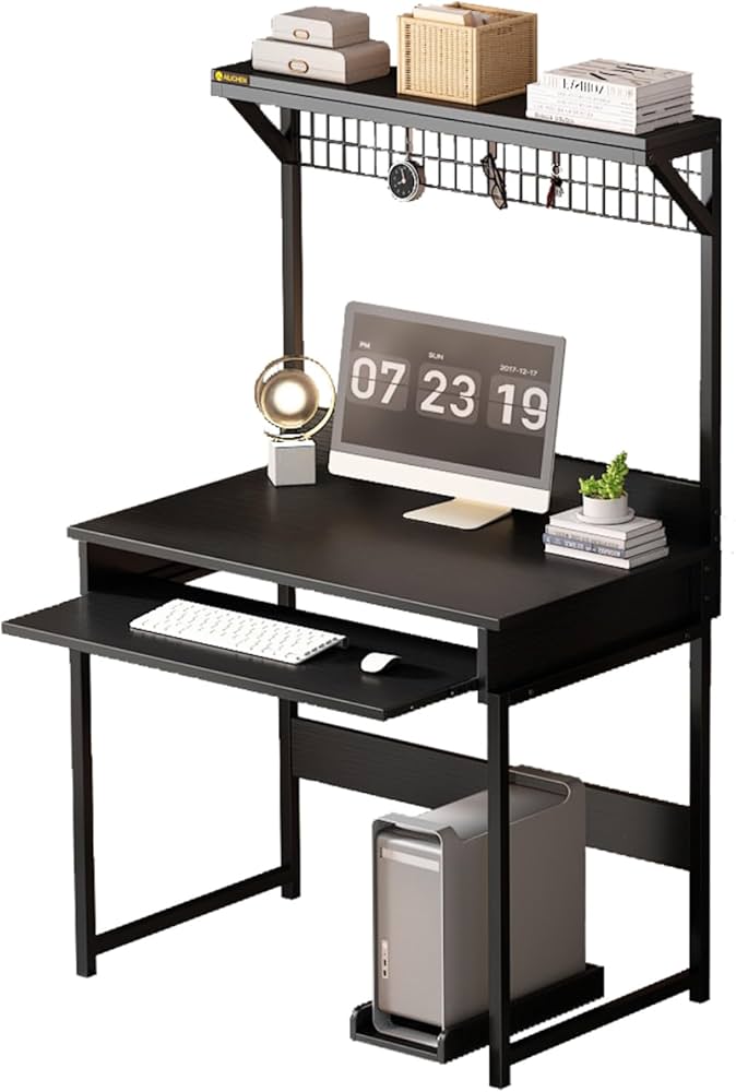 Amazon.co.jp: MIN WIN パソコンデスク 幅80cm デスク 机 pcデスク