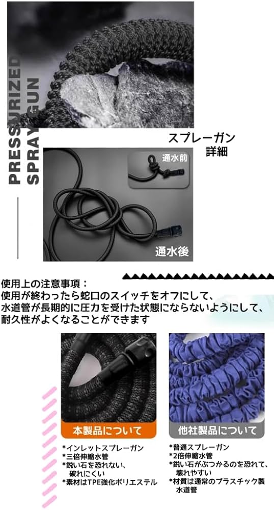 Amazon | ステンレス鋼円形立水栓（蛇口：上C+下C） - 凍結防止屋外