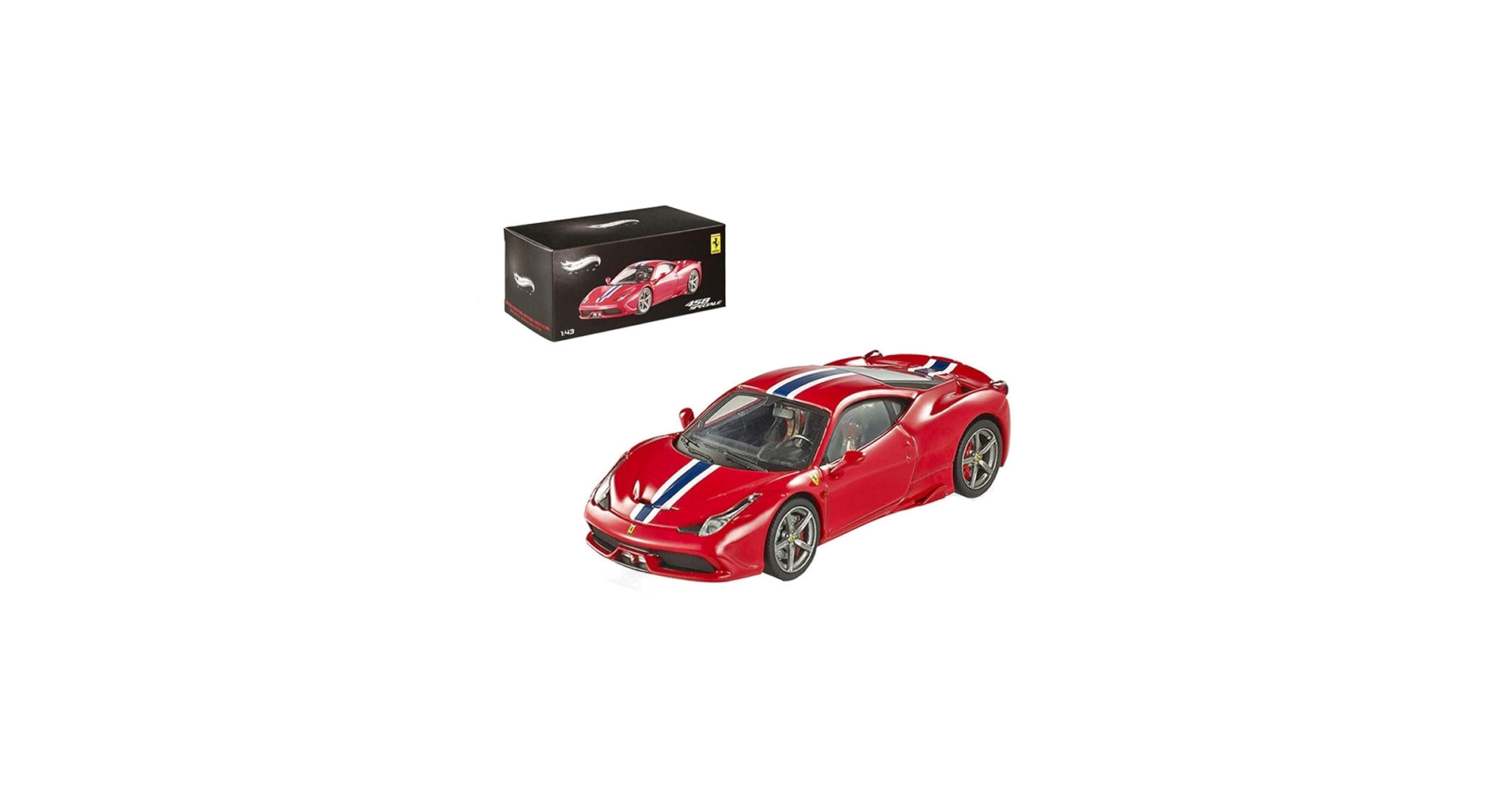 Amazon | MATTEL 1/43 フェラーリ 458 スペチアーレ レッド 完成品