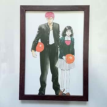 Amazon.co.jp: SLAM DUNK スラムダンク 桜木花道＆赤木晴子 イラスト