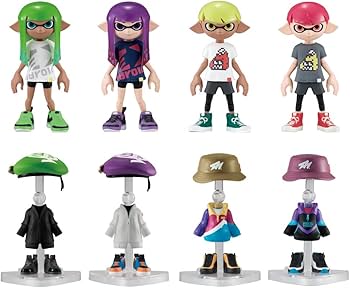 Amazon | スプラトゥーン2 きせかえギアコレクション3 (8個入) 食玩