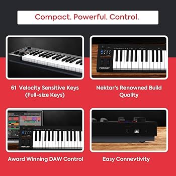 Amazon | Nektar Technology IMPACT GX61 DAW連携MIDIキーボード