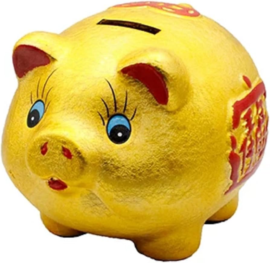 Amazon.co.jp: 金ブタ貯金箱 16インチ（沖縄別途700円） | 猪年,亥年
