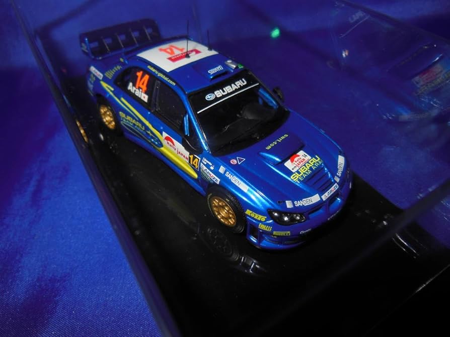 Amazon | 1/43 スバル インプレッサ GDB F型 鷹目 WRC 2006年 ラリー