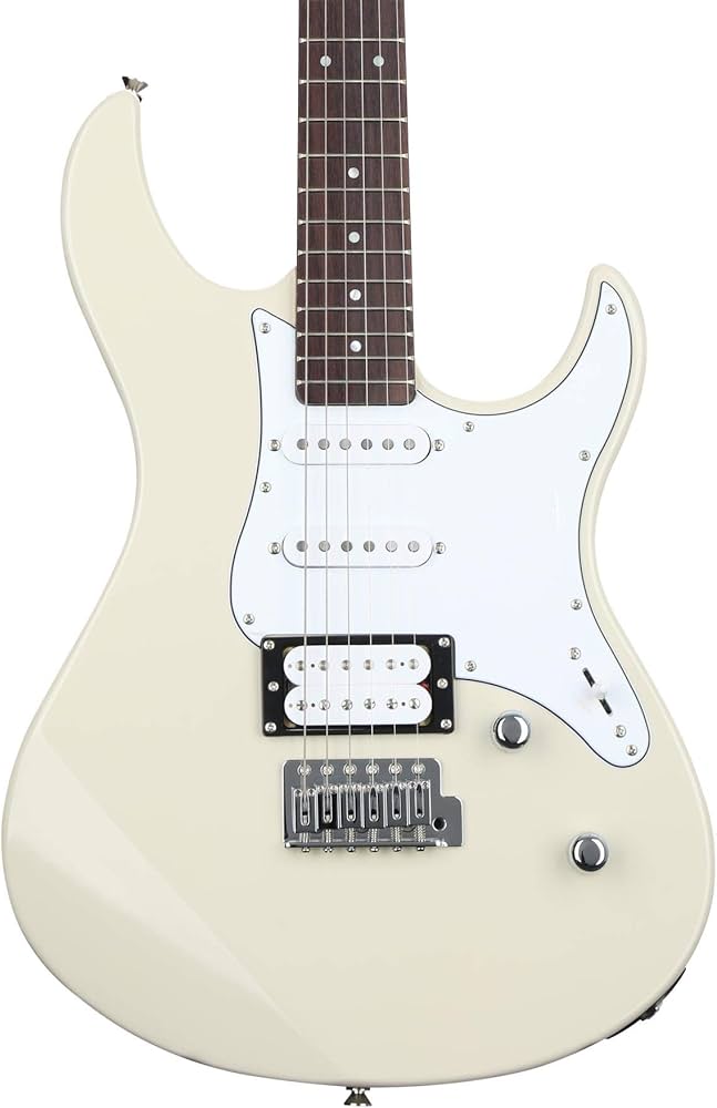 Amazon.com: Yamaha PAC112V Electric Guitar Vintage White : Musical