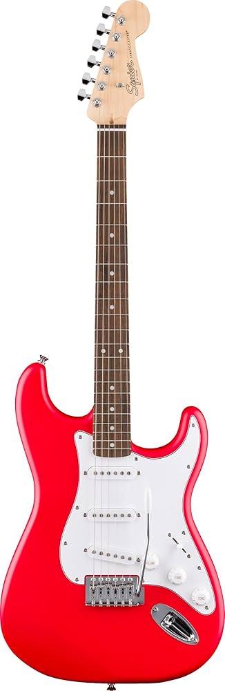 Amazon.com: Fender Squier Stratocaster - Torino Red : Musical