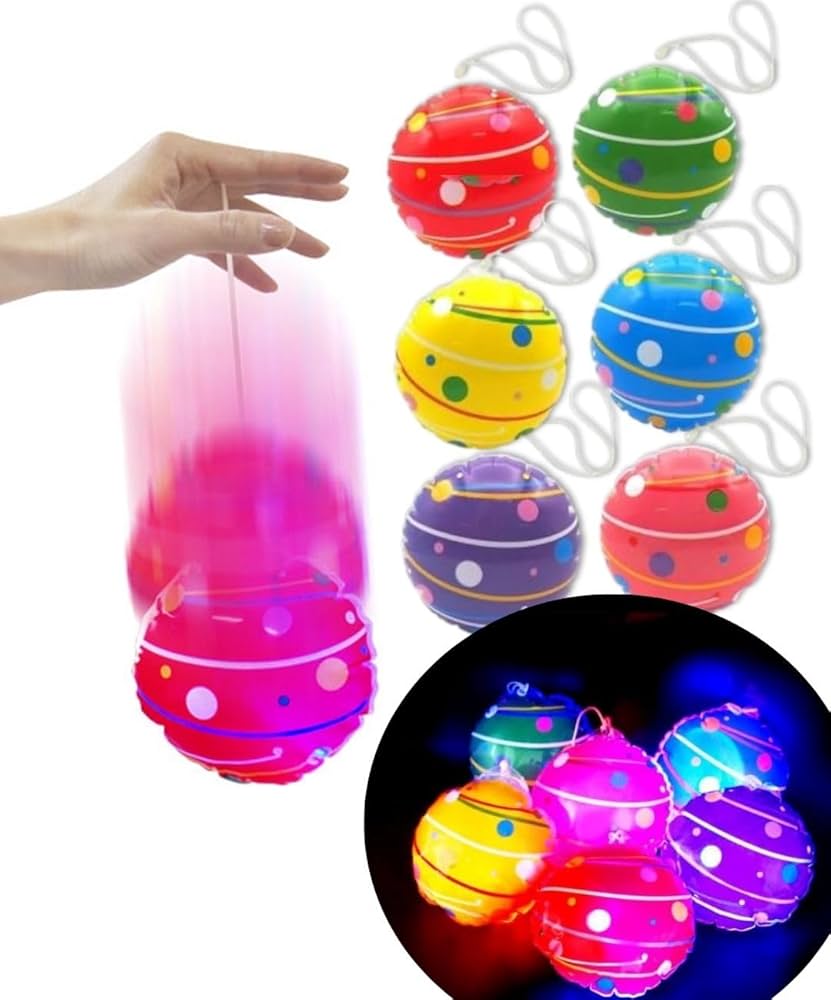 Amazon | 光るヨーヨー 水ヨーヨー 風 エアーヨーヨー 12個セット