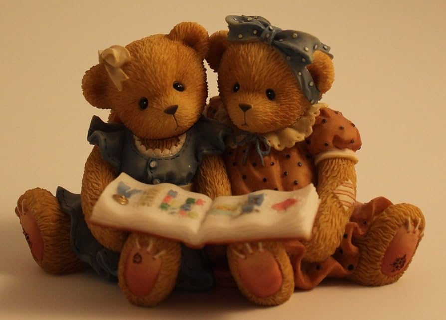 Amazon.com: Cherished Teddies 1999 Roxie And Shelly 601586 : 玩具