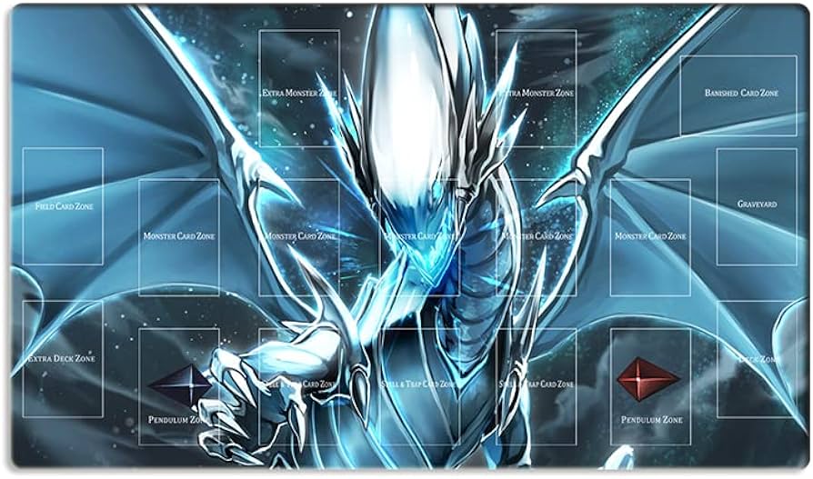 Amazon | Mlikemat プレイマット ブルーアイズ ホワイトドラゴン OCG