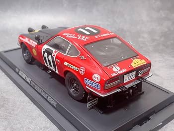 Amazon | 京商1/18 ダットサン240Z 1971 サファリ・ラリーNo.11