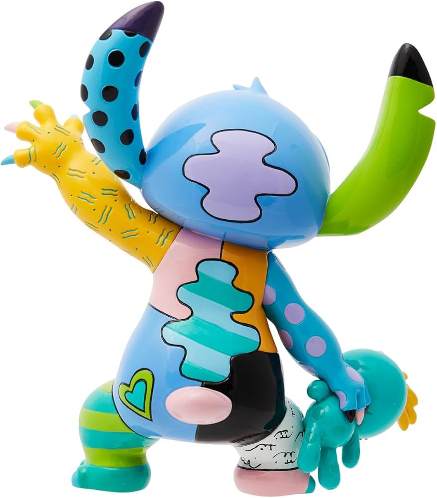 Amazon.com: Enesco Disney Britto Lilo and Stitch Posing Holding