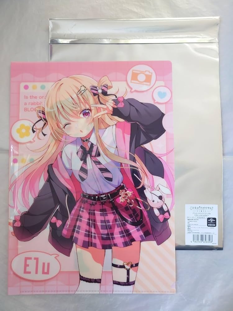 Amazon.co.jp: ご注文はうさぎですか？ So cute girls クリアファイル