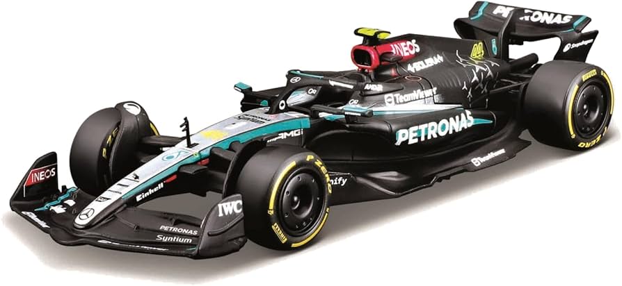 Amazon | Bburago（ブラーゴ） 2024年モデル 1/43 F1 メルセデスAMG