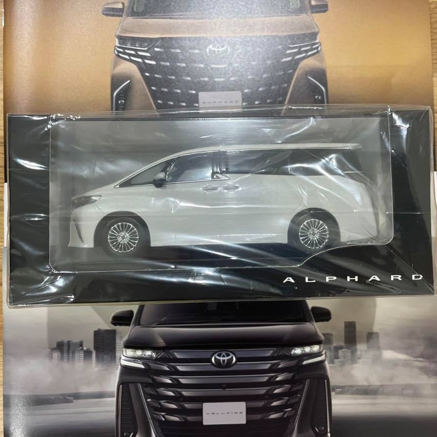 Amazon.co.jp: トヨタ アルファード カラーサンプル ミニカー 1／30
