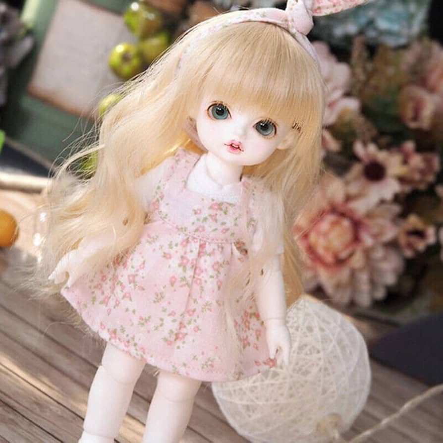 Amazon | KAKAA BJDドール フルセット 1/8 球体関節人形 16cm SD 樹脂