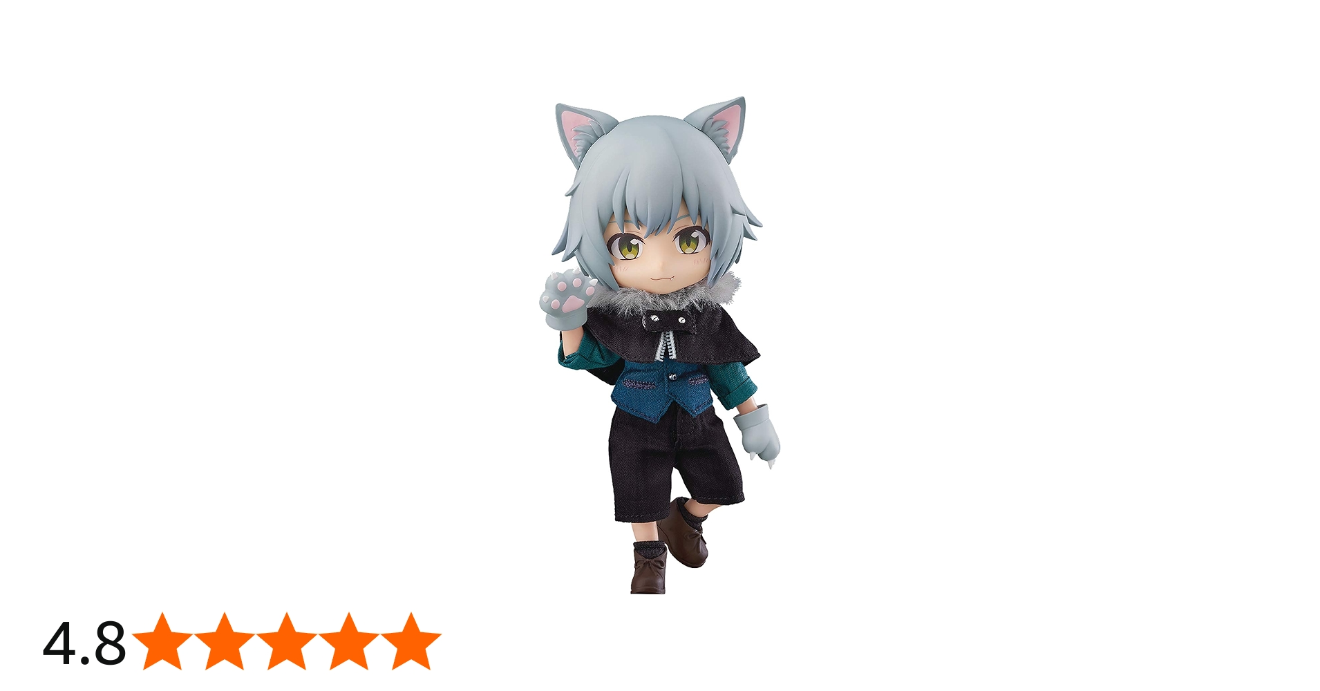 Amazon | ねんどろいどどーる 狼くん アッシュ ノンスケール ABS&PVC製