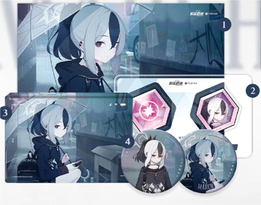 Amazon.co.jp: ブルアカ アーカイブ 中国05周年限定 鬼方カヨコ セット