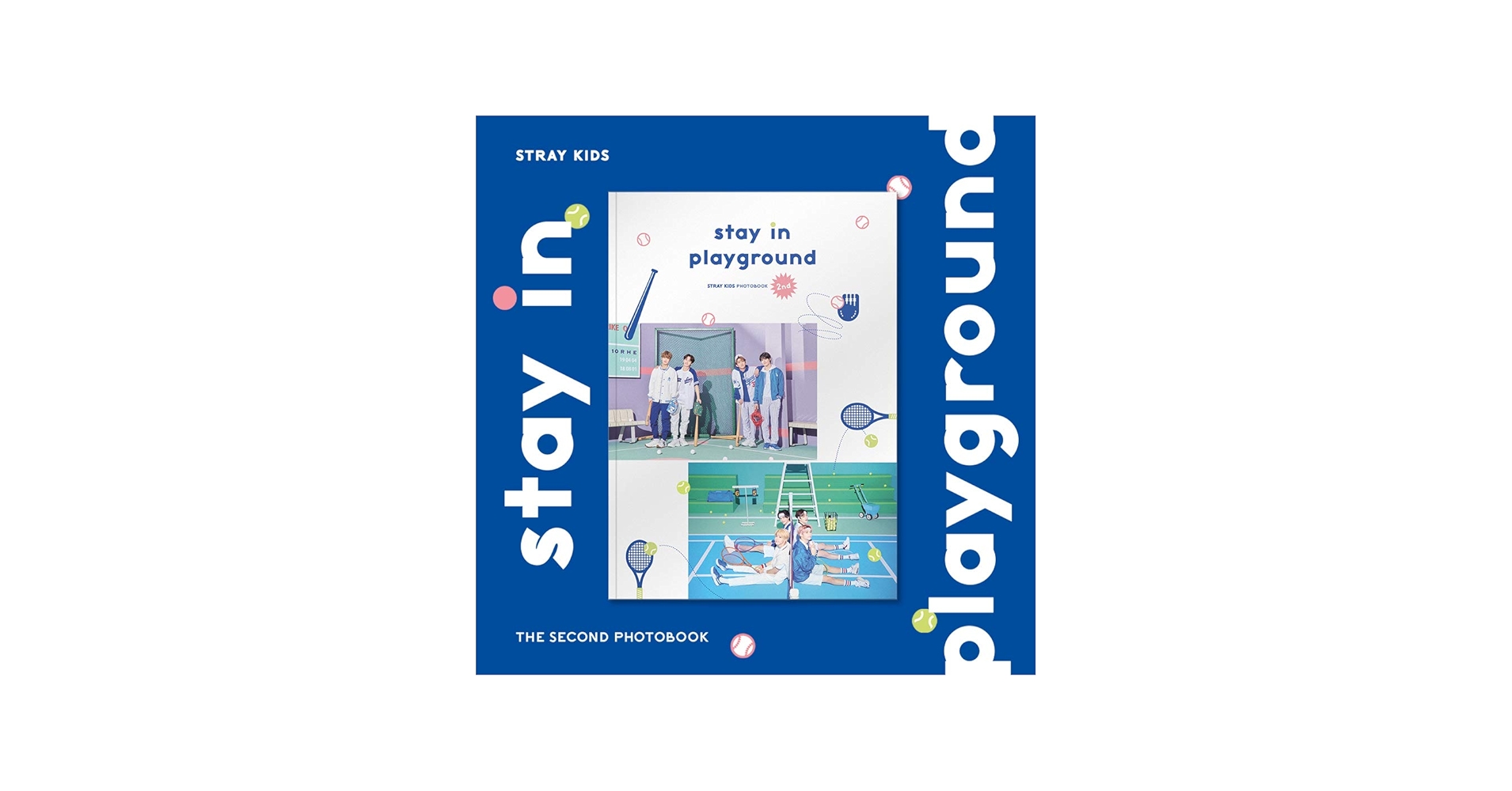 JYP Entertainment Stray Kids - 2nd PHOTOBOOK Stay in Playground