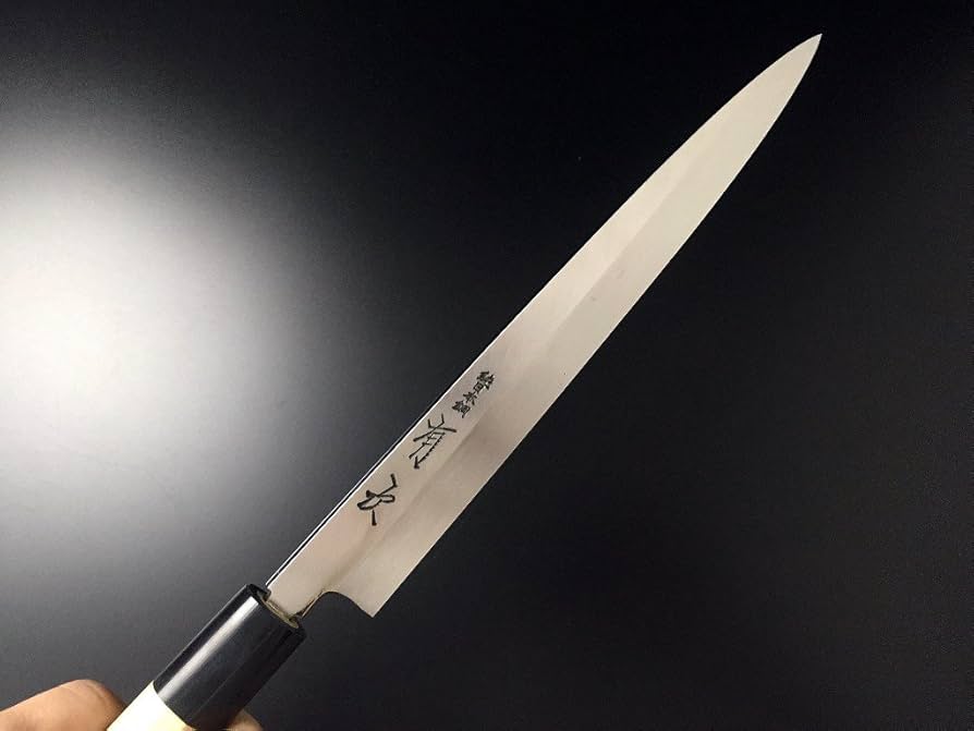 Amazon | 有次 包丁 柳刃 本焼 純日本鋼 240mm 日本製 白鋼2 築地
