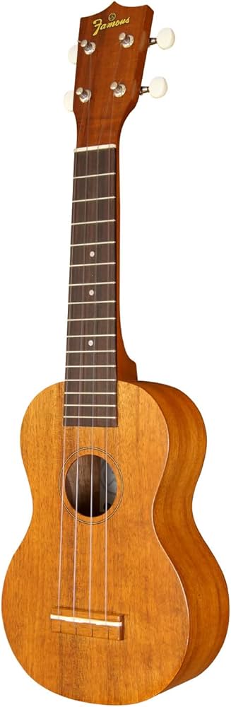 Amazon.com: FAMOUS Ukulele, Braun (FS-5G) : Musical Instruments