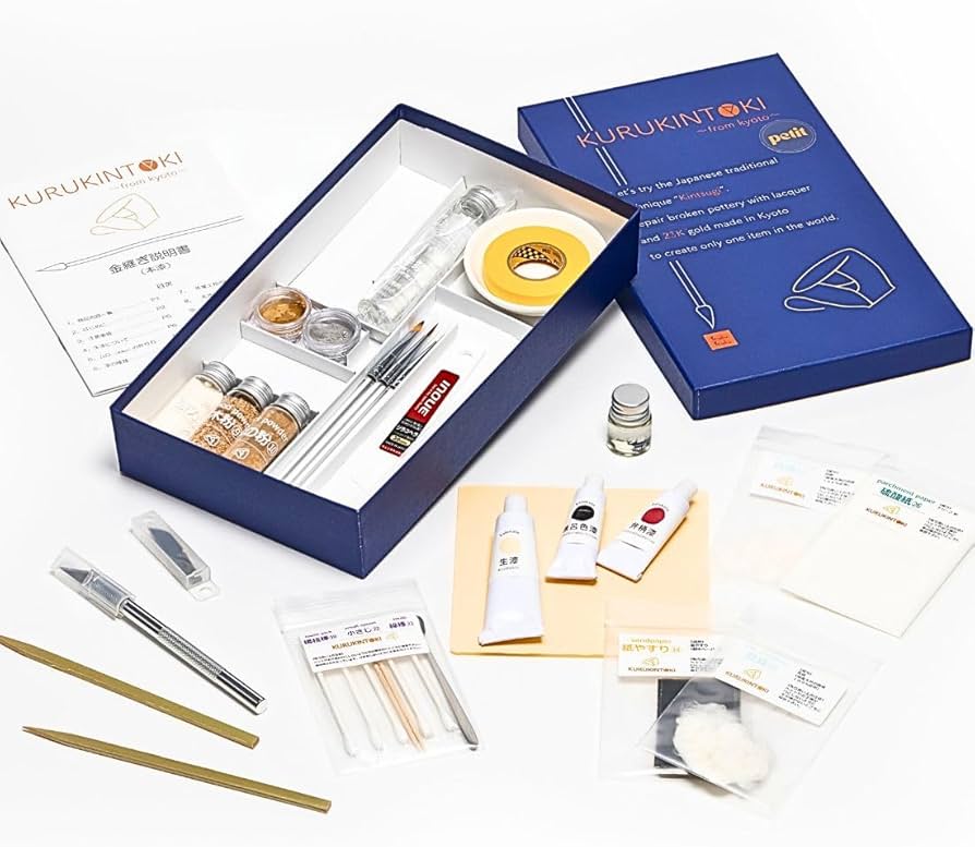 Amazon.co.jp: 【kulukulu公式】KURUKINTOKI petit 金継ぎキット
