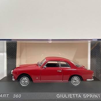 Amazon | Detail Cars 1/43 ALFA ROMEO Giulietta Sprint 1960年 Coupe