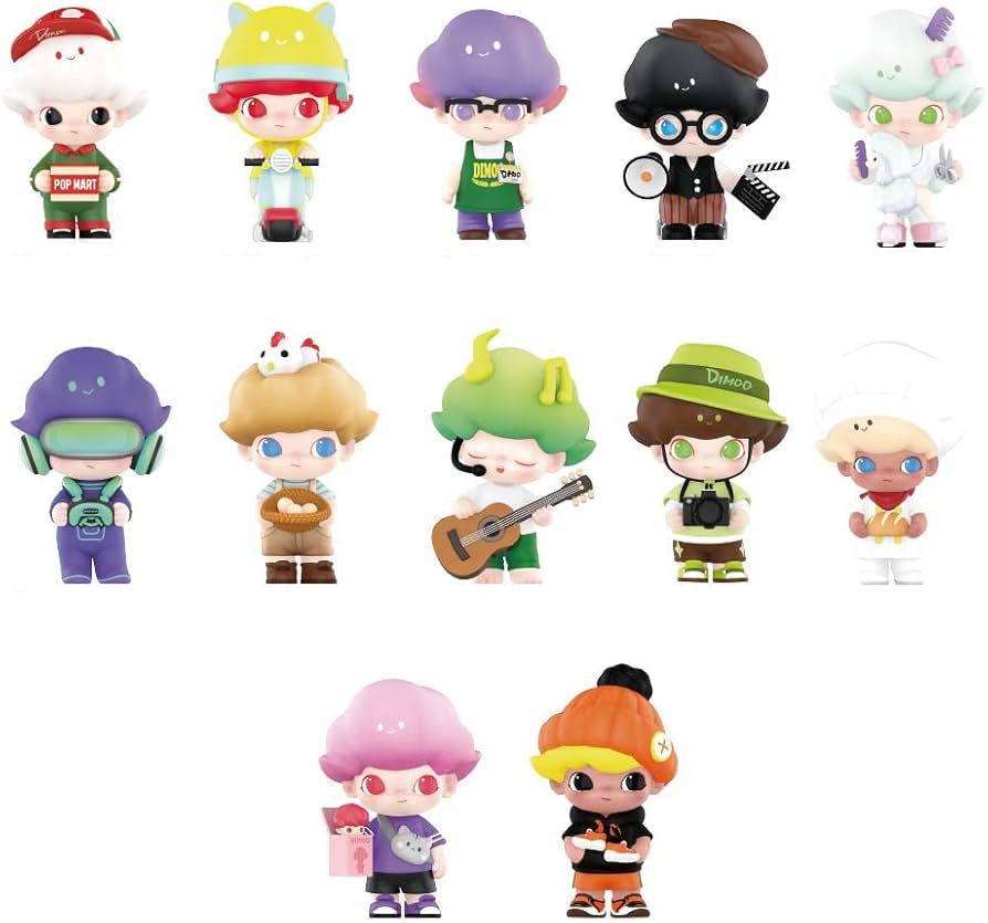 Amazon | POPMART DIMOO Life University シリーズ BOX | フィギュア
