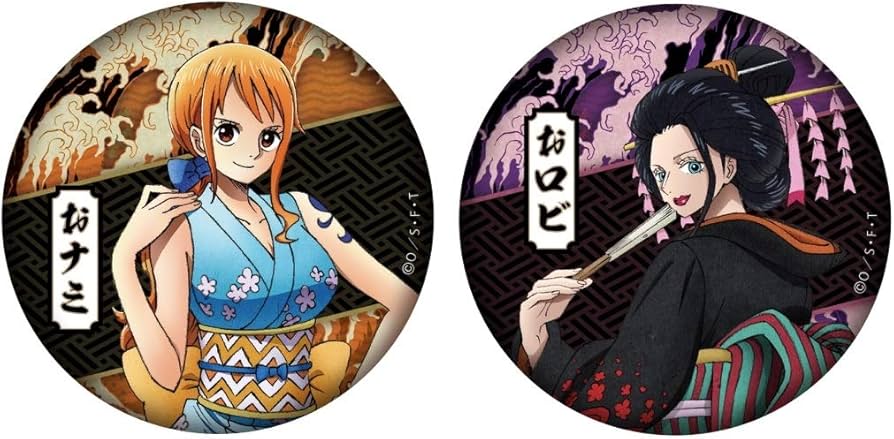 Amazon.co.jp: 【 麦わらストア 7周年 】 ワンピース 缶バッジ ワノ国
