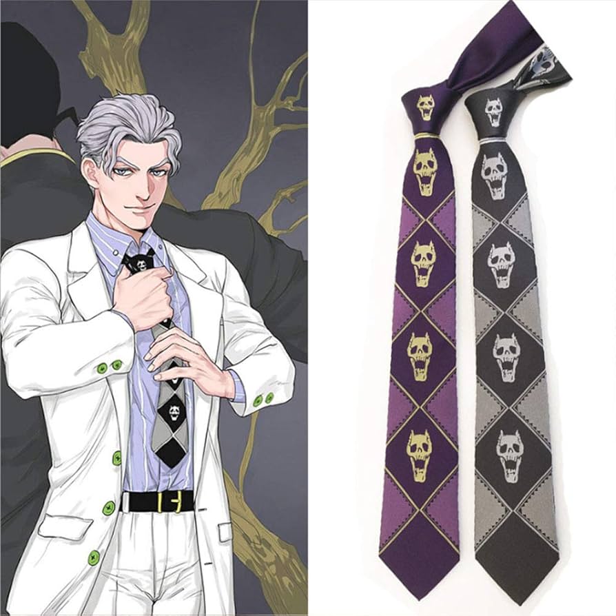 Amazon | Cos Monde ジョジョの奇妙な冒険 JOJO 吉良吉影 ネクタイ