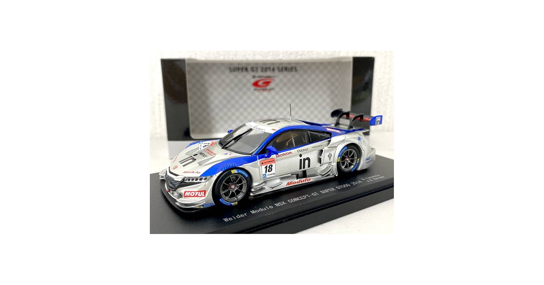 ミニカー EBBRO SUPER GT 2014 Weider NSX #18 ミニカー EBBRO SUPER