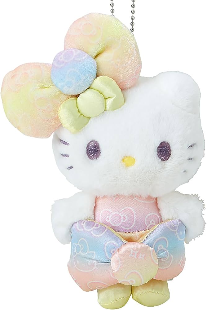 Amazon | サンリオ(SANRIO) マスコットホルダー（ハローキティ50th The