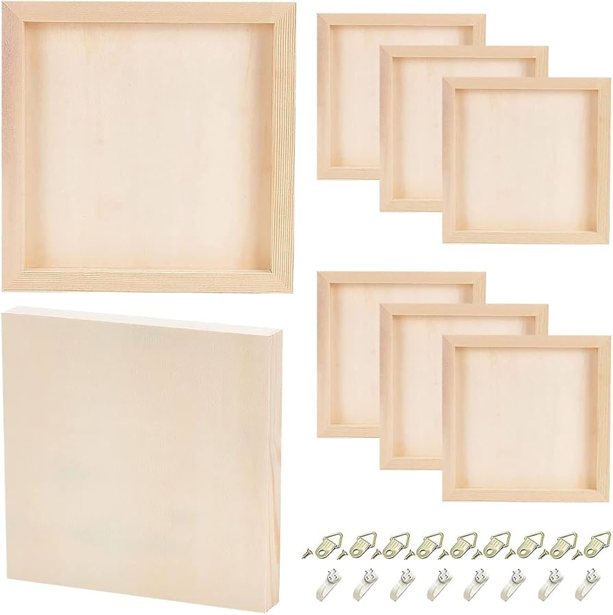 Amazon.co.jp: dodtazz キャンバス 画材 キャンバスボード 張り