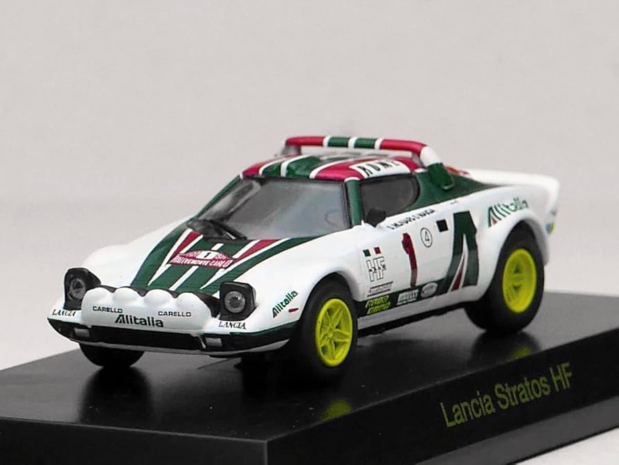 Amazon | 1/64 京商 ランチア ストラトスHF #1 Alitalia Monte Carlo