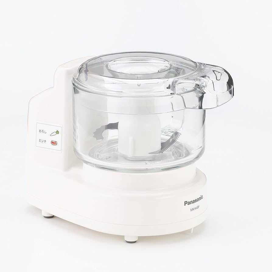 Amazon.co.jp: パナソニック フードプロセッサー きざむ する 混ぜる