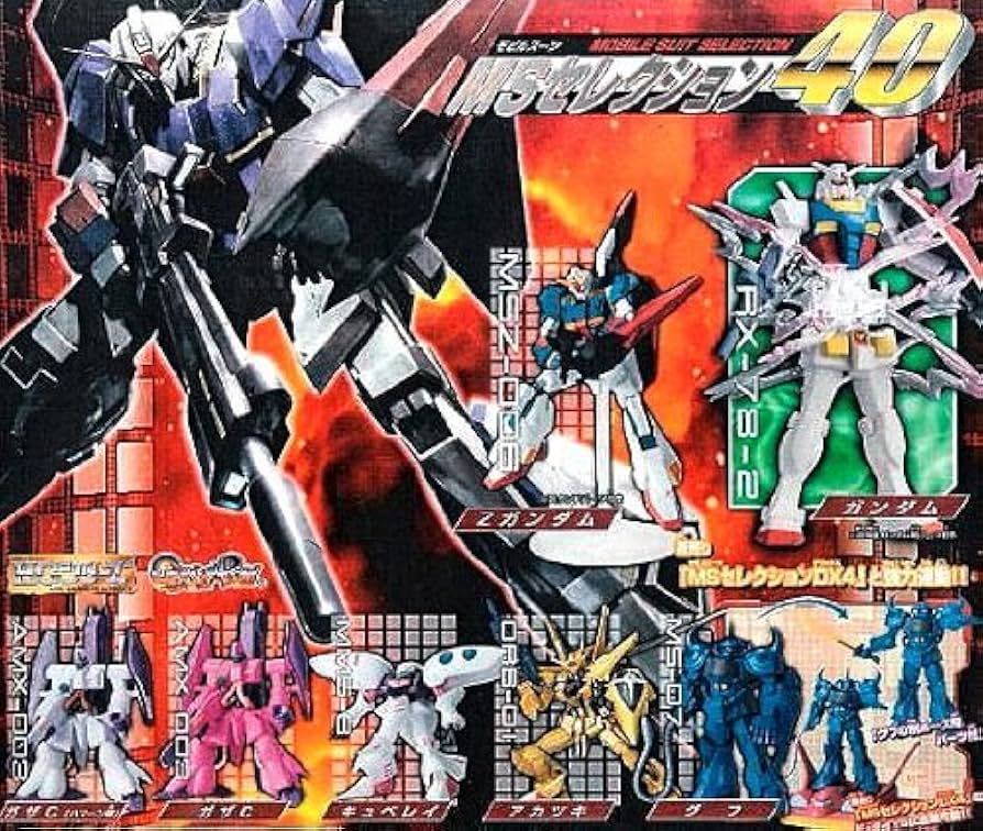 Amazon | ガシャポン 機動戦士ガンダム MSセレクション40 全7種