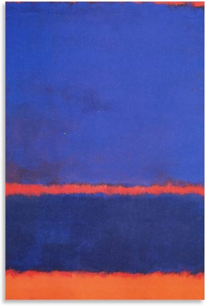 Amazon.co.jp: Mark Rothkoマーク・ロスコ画家の作品「ブルー