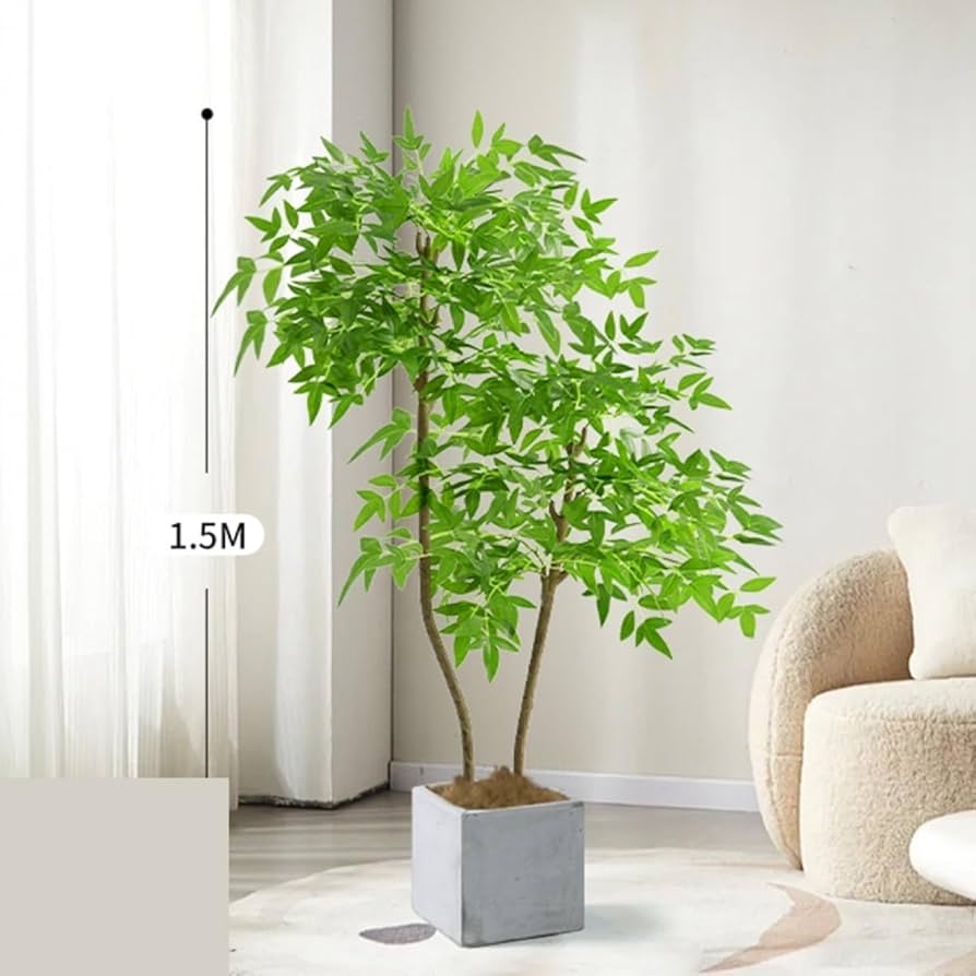 Amazon｜HGJH 大型観葉植物 フェイク フェイクグリーン 大型 人工観葉
