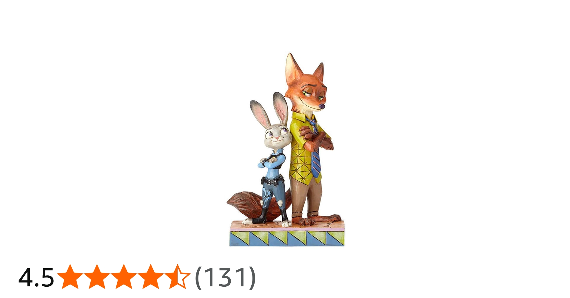 Amazon.co.jp: enesco Disney Traditions ズートピア ジュディ＆ニック
