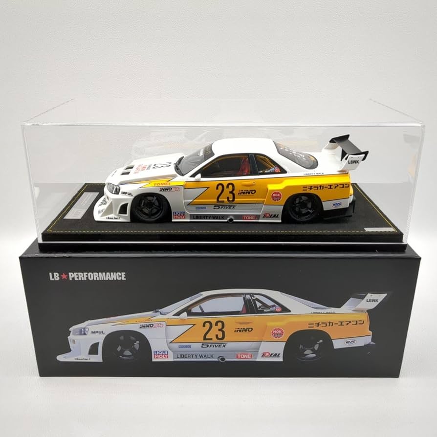 Amazon.co.jp: INNO Models LB-ER34 NISSAN SKYLINE LBWK R34 SUPER