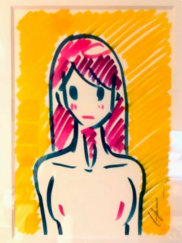 Amazon.co.jp: 額装済原画 天野タケル TAKERU AMANO Venus ヴィーナス
