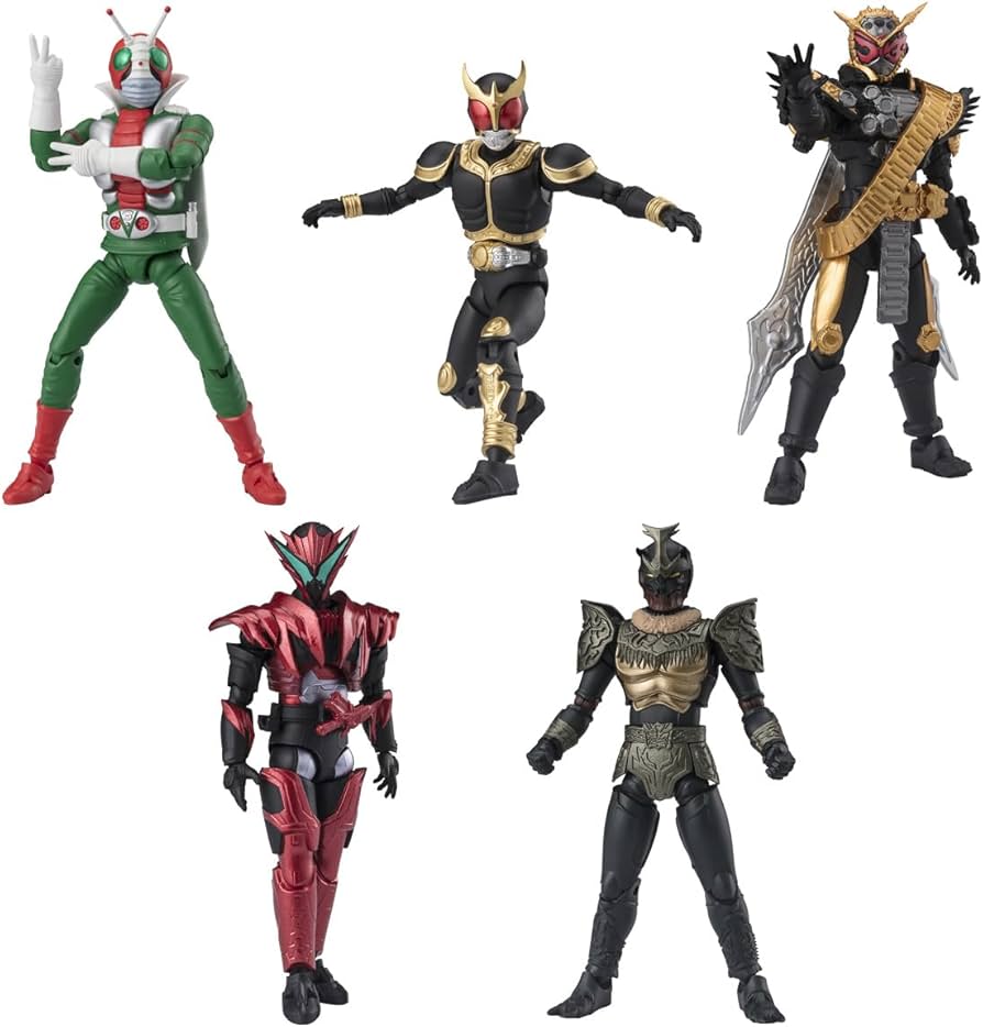 Amazon.co.jp: バンダイ(BANDAI) 掌動ーXX 仮面ライダー9 (10個入) 食