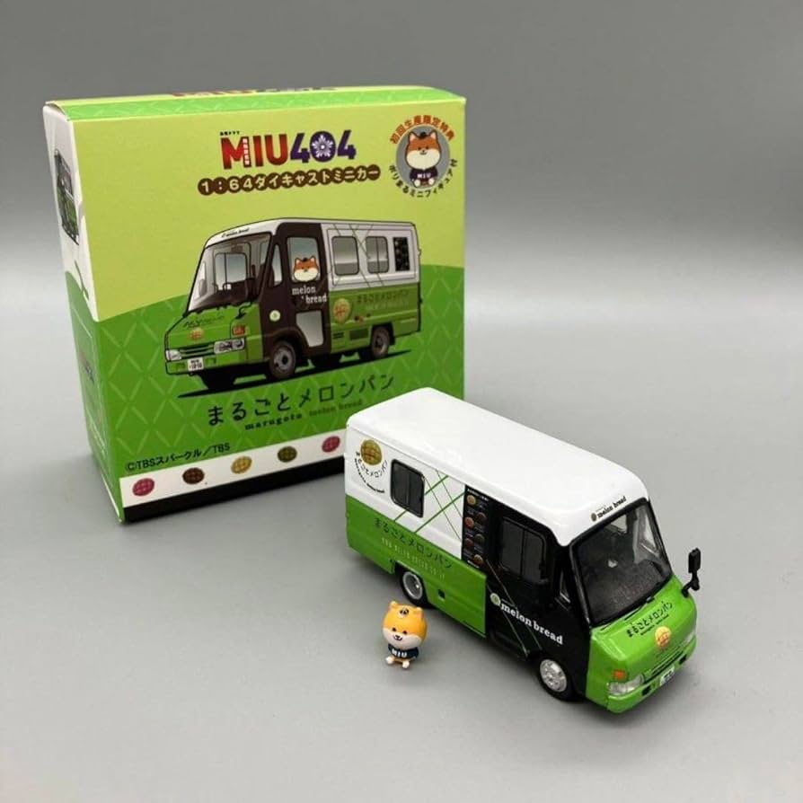 Amazon.co.jp: MIU404 まるごとメロンパン号 プレミアムミニカー特典