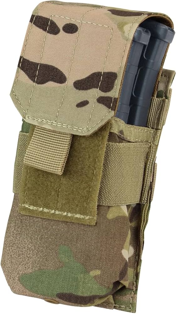 Amazon.co.jp: CONDOR マガジンポーチ シングル M4 マルチカム : ホビー