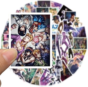 Amazon.co.jp: For ジョジョの奇妙な冒険 ステッカー 100枚セット