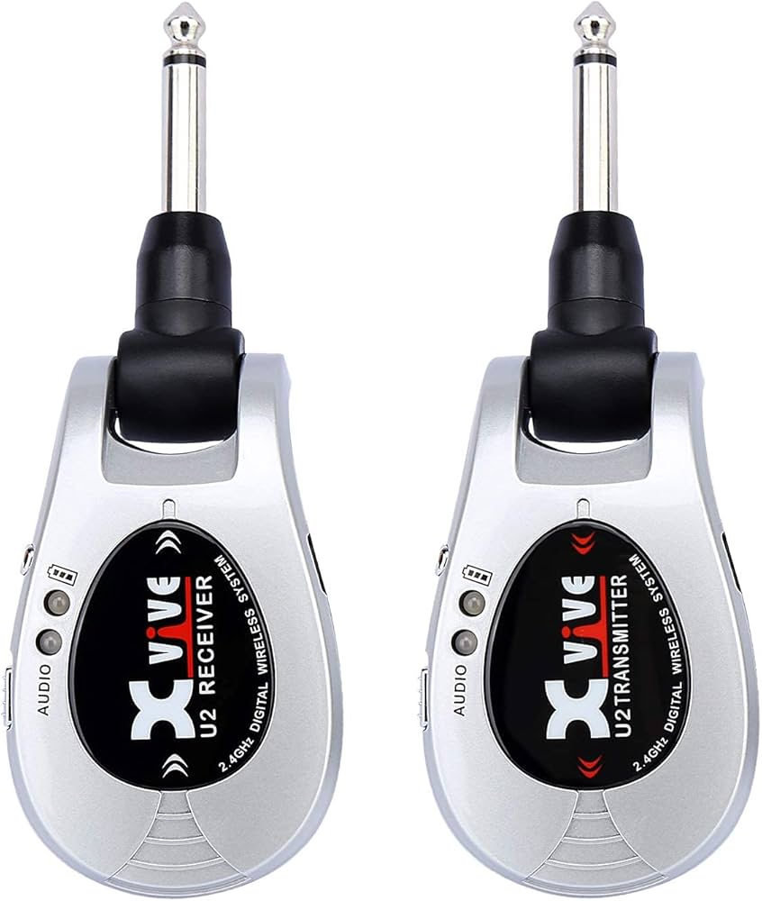 Amazon.com: Xvive U2 rechargeable 2.4GHZ Wireless Guitar System