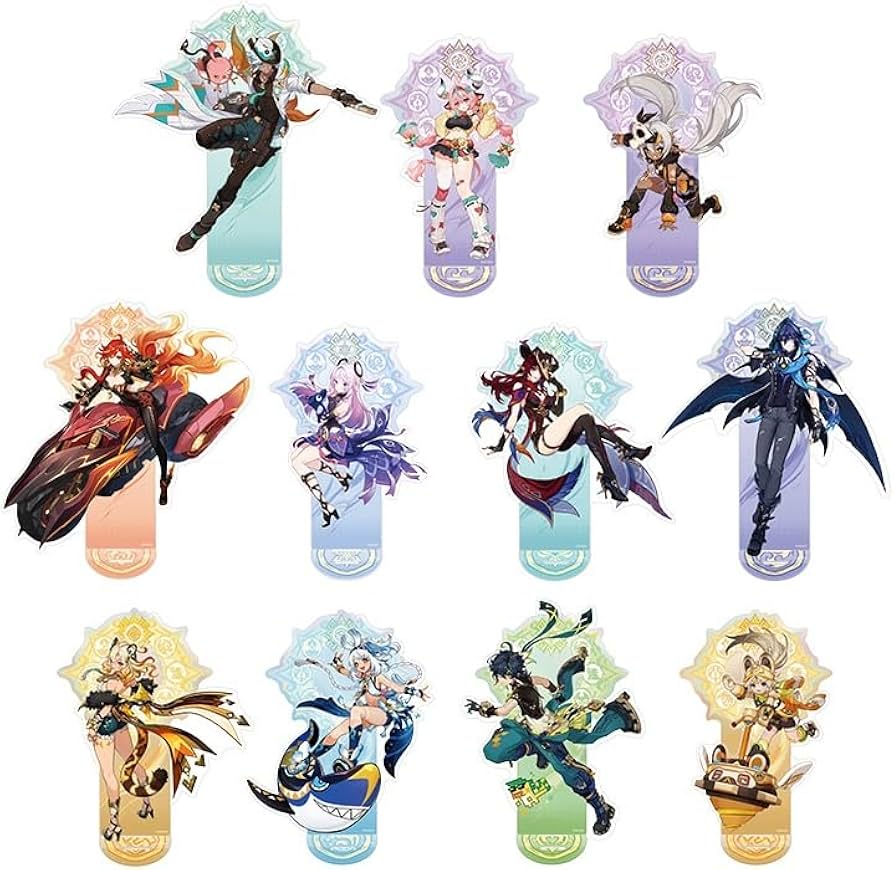 Amazon.co.jp: 原神 公式グッズ 正規品 ナタ キャラクター アクリル