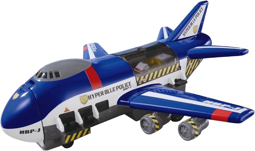 Amazon.co.jp: トミカ ハイパーブルーポリス カーゴジャンボ : おもちゃ