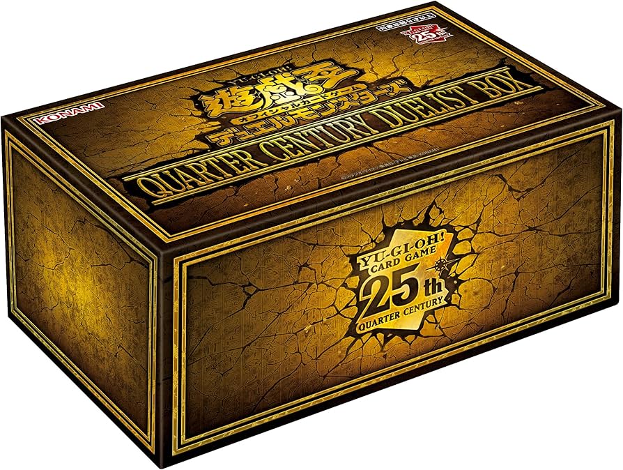 遊戯王 クォーターセンチュリー デュエリストボックス 4セット 新品未