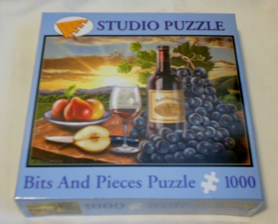 Amazon.com: Bordeaux by Rosiland Solomon 1000 Piece Jigsaw Puzzle